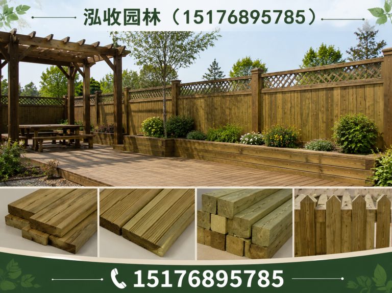 咸阳防腐木凉亭展示图